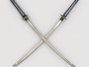 katana sword 3D Model