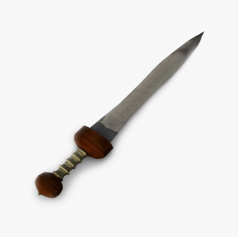 gladius roman sword 3D 모델 .c4d .max .obj .3ds .fbx .stl .blend 