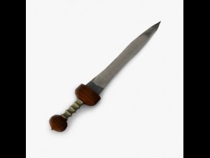 gladius roman sword 3D 모델