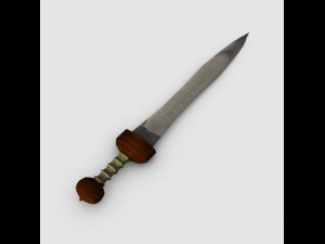 gladius roman sword 3D 모델