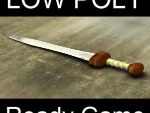 gladius roman sword 3D 모델