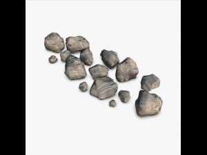 rocks 3D 模型