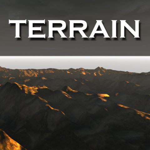 terrain 3D Модель .c4d .max .obj .3ds .fbx .stl .blend 