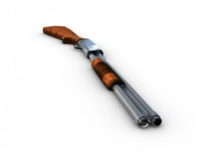 pompalı t&uuml;fek 3D Model