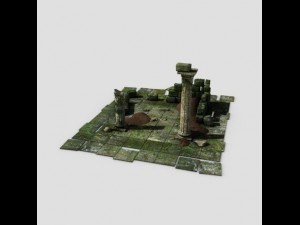 ancient ruins Modelo 3D