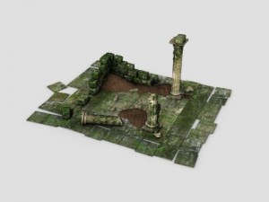 ancient ruins Modelo 3D