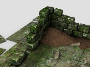 ancient ruins Modelo 3D