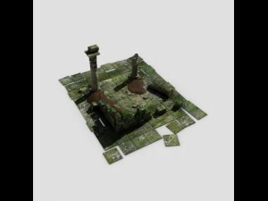 ancient ruins 3D Model