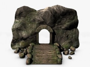 ancient entrance Model 3D