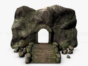 ancient entrance 3D Model