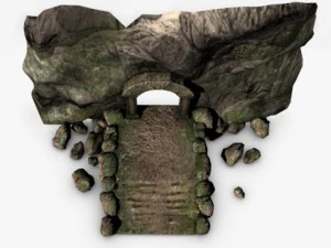 ancient entrance 3D Model