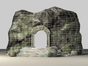 ancient entrance 3D Model