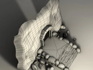 ancient entrance 3D Model