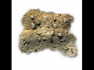 dirt pile with rocks Modelo 3D