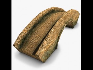 stone bridge Model 3D