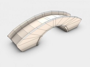 stone bridge 3D Model