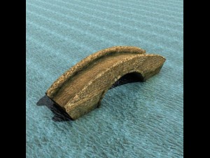 stone bridge 3D Model