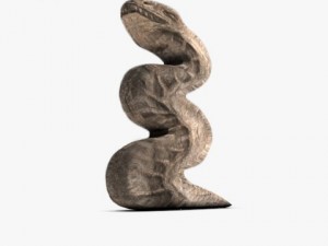 stone serpent Model 3D