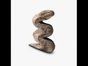 stone serpent 3D-Modell