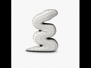 stone serpent 3D-Modell