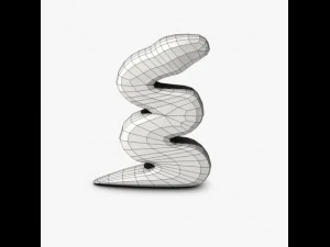 каменный змей 3D Модель