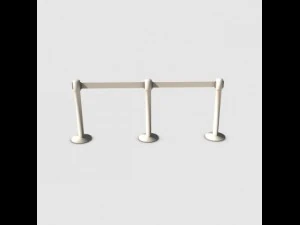 barreira de corda Modelo 3D