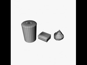 збір сміття 3D Модель