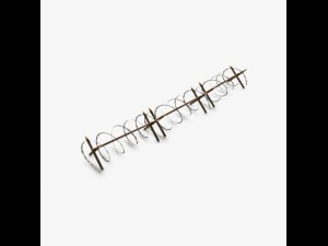 barbed wire barricade 3D Model
