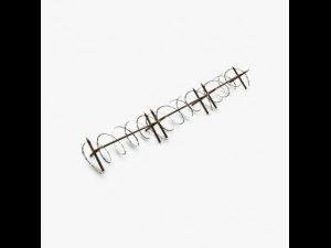 barricada de arame farpado Modelo 3D