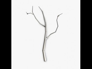 low poly dead tree trunk 3D 모델