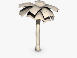 palm tree 3D 模型