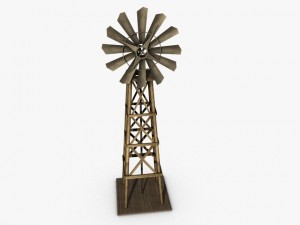 windmill 3Dモデル
