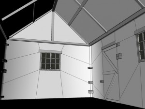 old stone cottage 3D Model