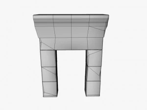 ancient egyptian ruins collection 3D Model