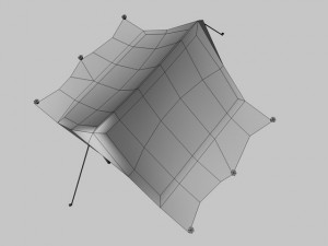 low poly tent 3D Model