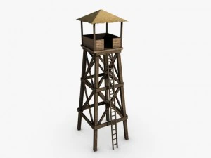 military camp 3D Model