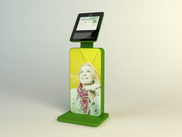 bankomat Modelo 3D .c4d .max .obj .3ds .fbx .stl .blend 