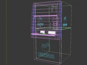 bankomat 3D 모델