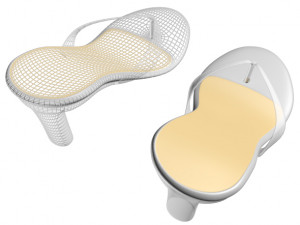 thong heel sandals 01 3D 모델