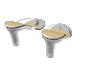 Thong heel sandals 01 3D Model