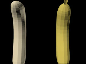 pisang 01 Model 3D