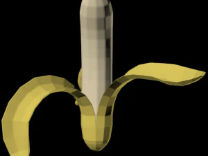 pisang 01 Model 3D