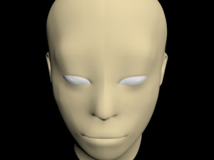 male head 01 Model 3D