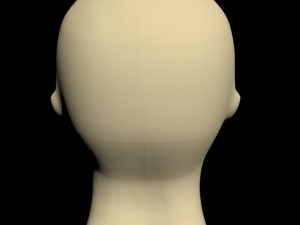 male head 01 Model 3D