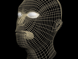 male head 01 Model 3D