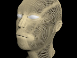 male head 01 Model 3D