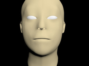 male head 01 Model 3D