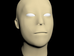 male head 01 Model 3D