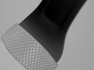Patterned-strap stiletto sandals 01 3D Model