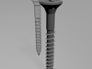 drywall screw 01 3D Модель